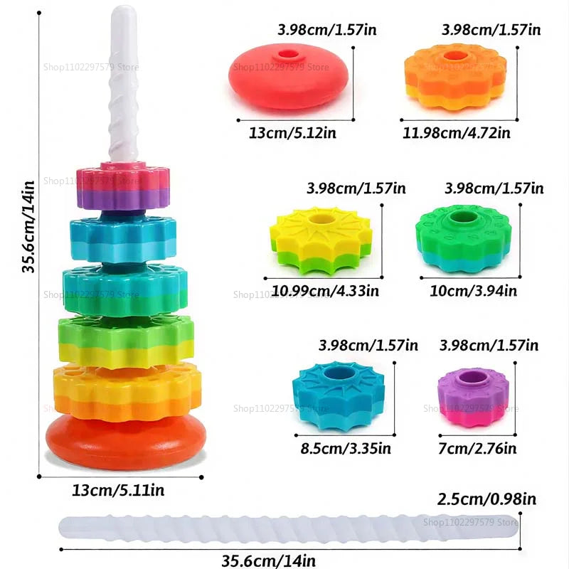 Montessori Regenbogen-Turm