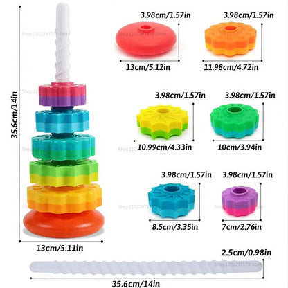 Montessori Regenbogen-Turm