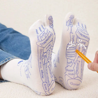 Acupressure Foot Massager Socks – Reflexology Socks for Tired Feet & Foot Care
