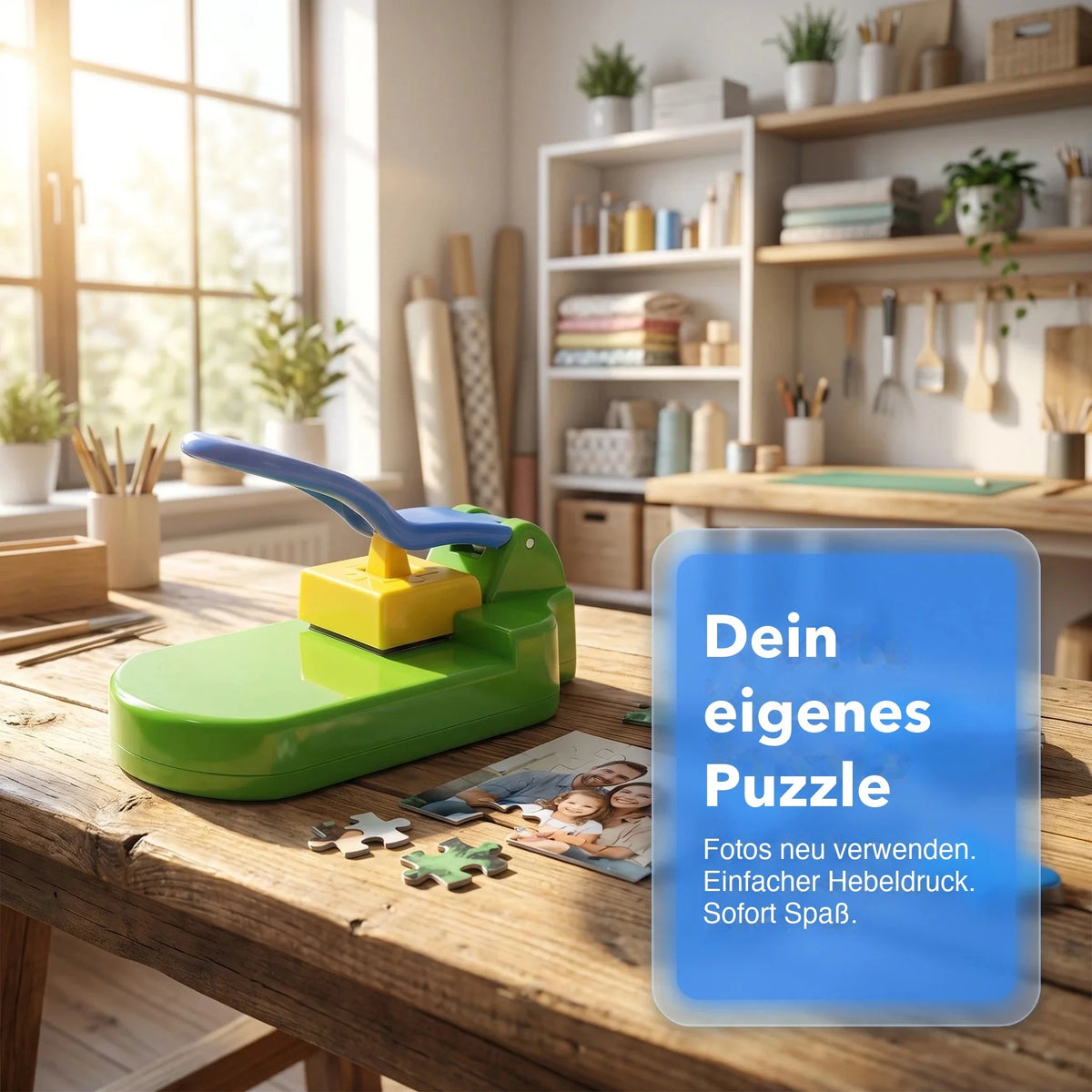 PuzzlePresse – Fotopuzzle-Stanze zum Selbermachen 🧩📸