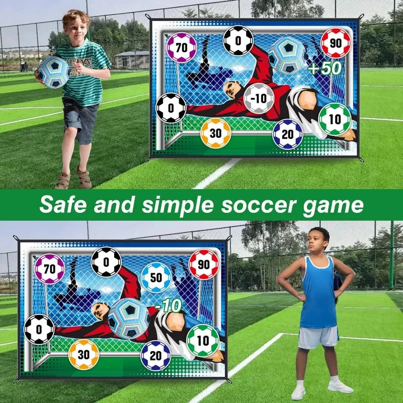 Fußball Zielwand Spielset für Kinder