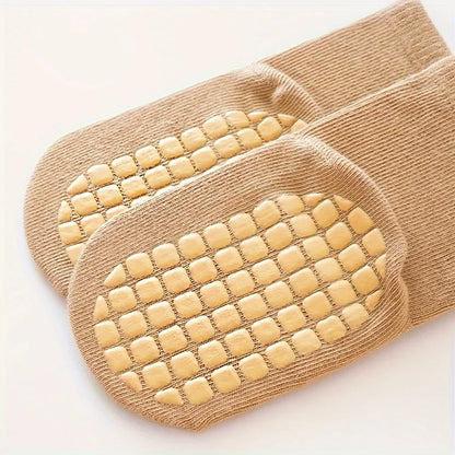 6 Paar rutschfeste Babysocken – süße Tiermotive 🐻🐰🦊