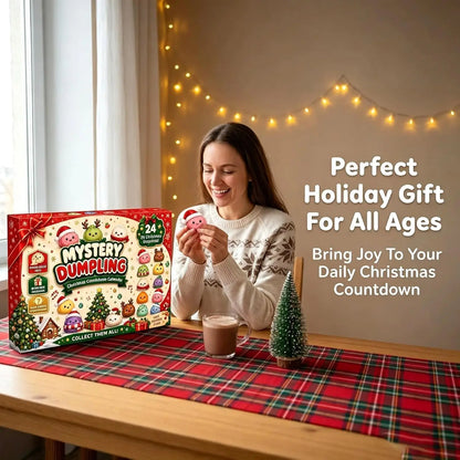 Weihnachtlicher Squishy-Adventskalender