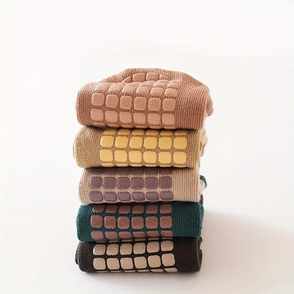 6 Paar rutschfeste Babysocken – süße Tiermotive 🐻🐰🦊