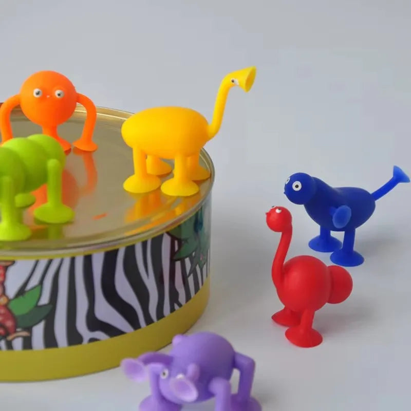 Saugnapf-Monstertiere Fidget-Spielzeug (9 Teile)