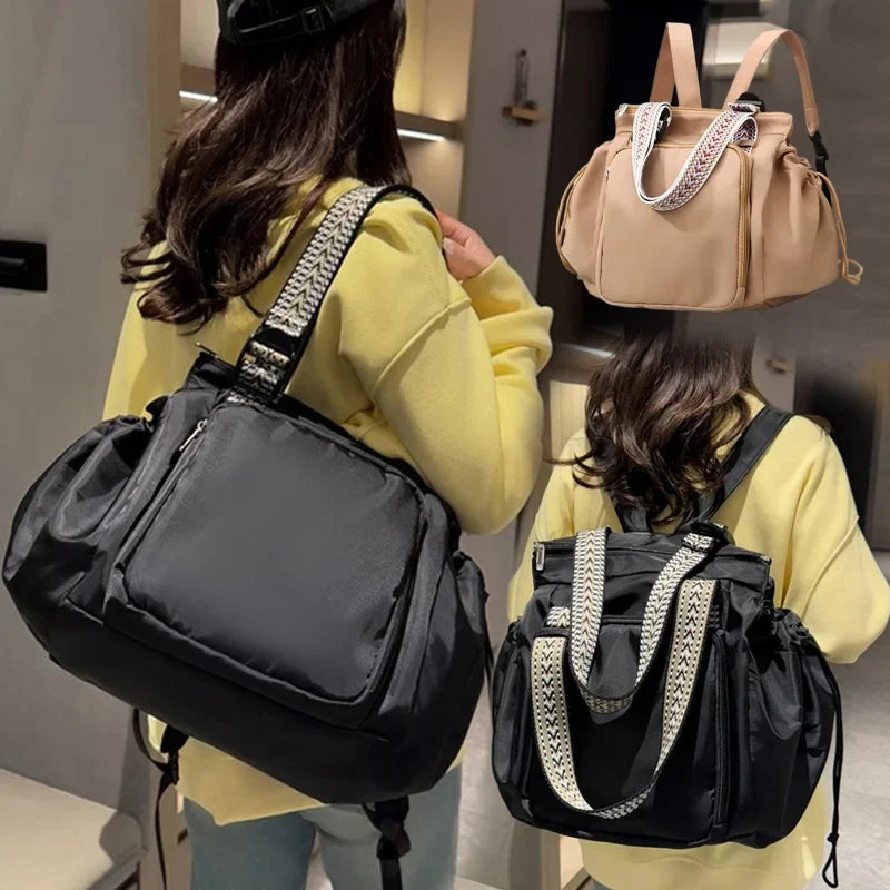 3-in-1 Wickelrucksack & Tragetasche
