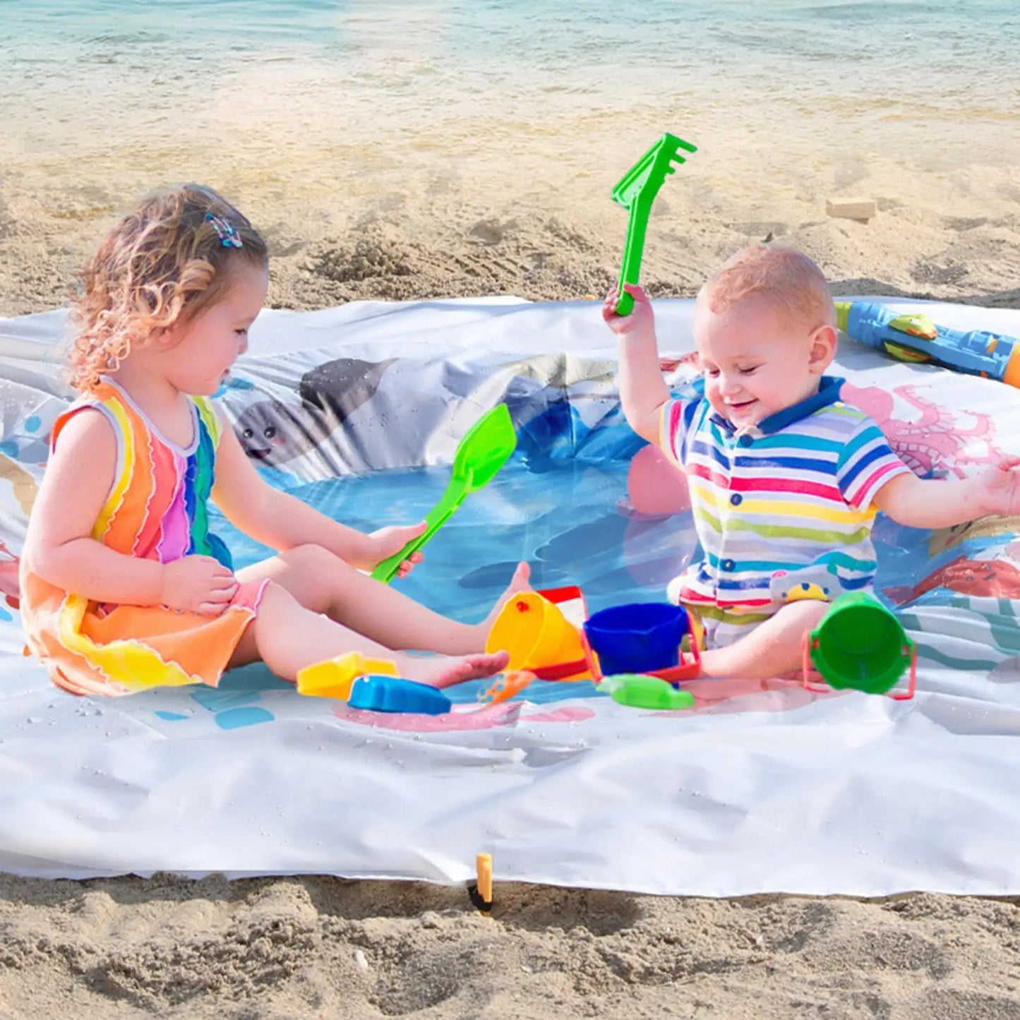 PlanschNest Strand-Kinderpool