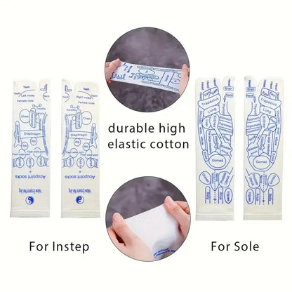 Acupressure Foot Massager Socks – Reflexology Socks for Tired Feet & Foot Care