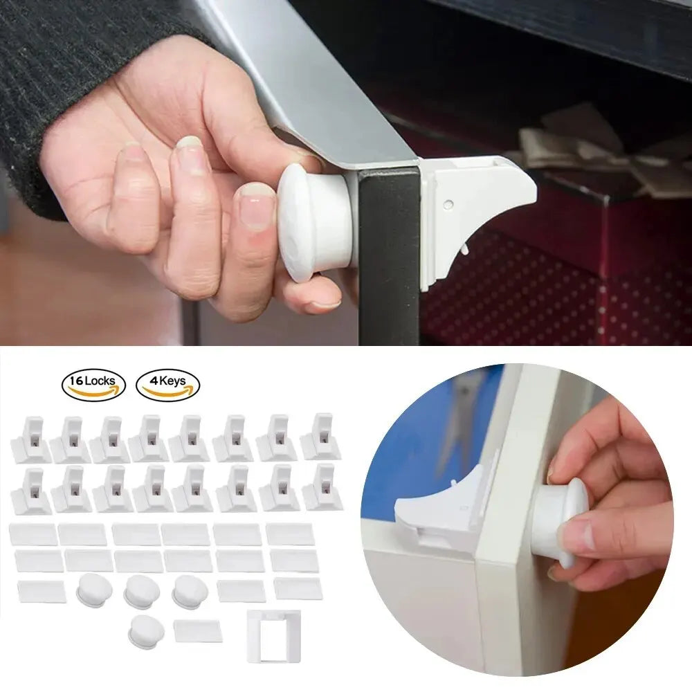 InvisiLatch - Magnetic Baby Safety Locks
