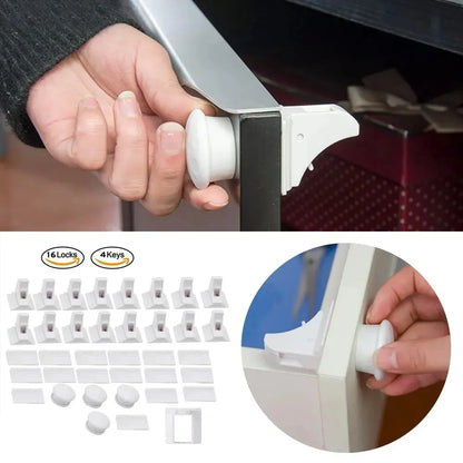 InvisiLatch - Magnetic Baby Safety Locks
