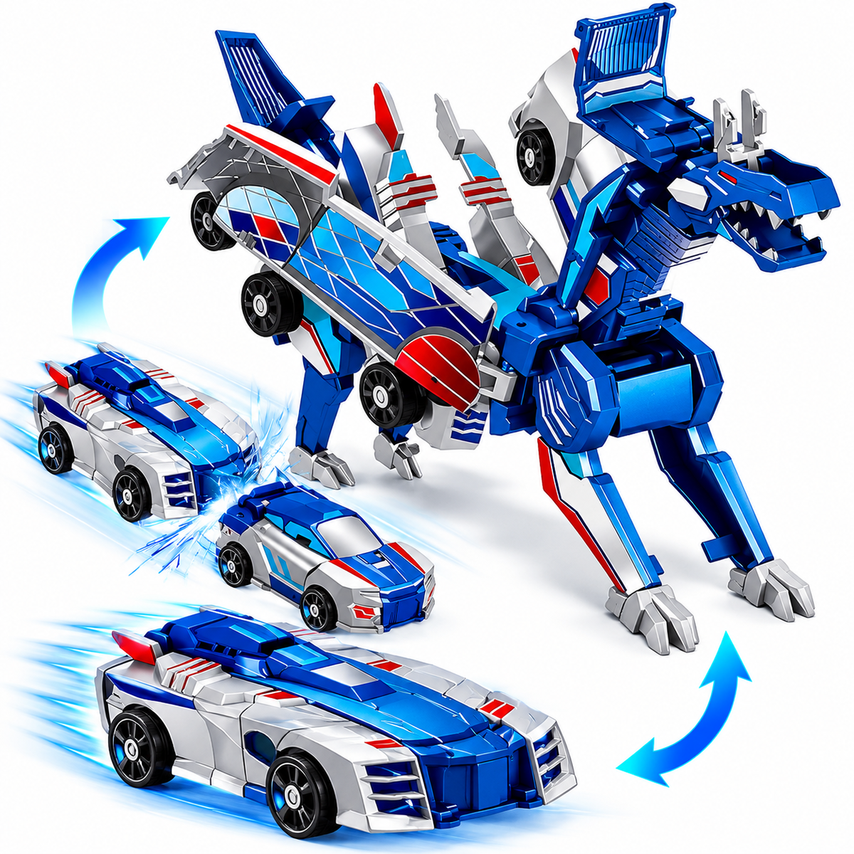DrachenWandel – 2-in-1 Roboterauto 🐉🚗