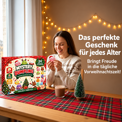 Weihnachtlicher Squishy-Adventskalender
