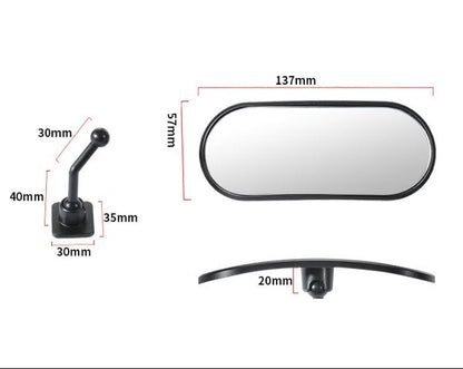 2-in-1 verstellbarer Auto-Babyspiegel – 360° drehbar 👶🚗