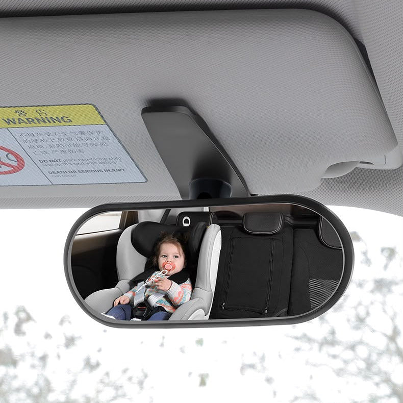 2-in-1 verstellbarer Auto-Babyspiegel – 360° drehbar 👶🚗